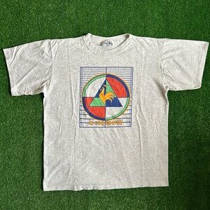 Vintage Le Coq Sportif Gray Graphic Tee